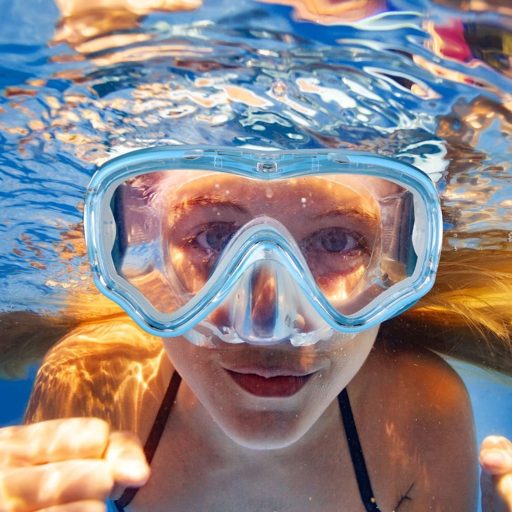 Anti Pollution Mask - Unisex PC Glas Kinder Schwimmbrille mit