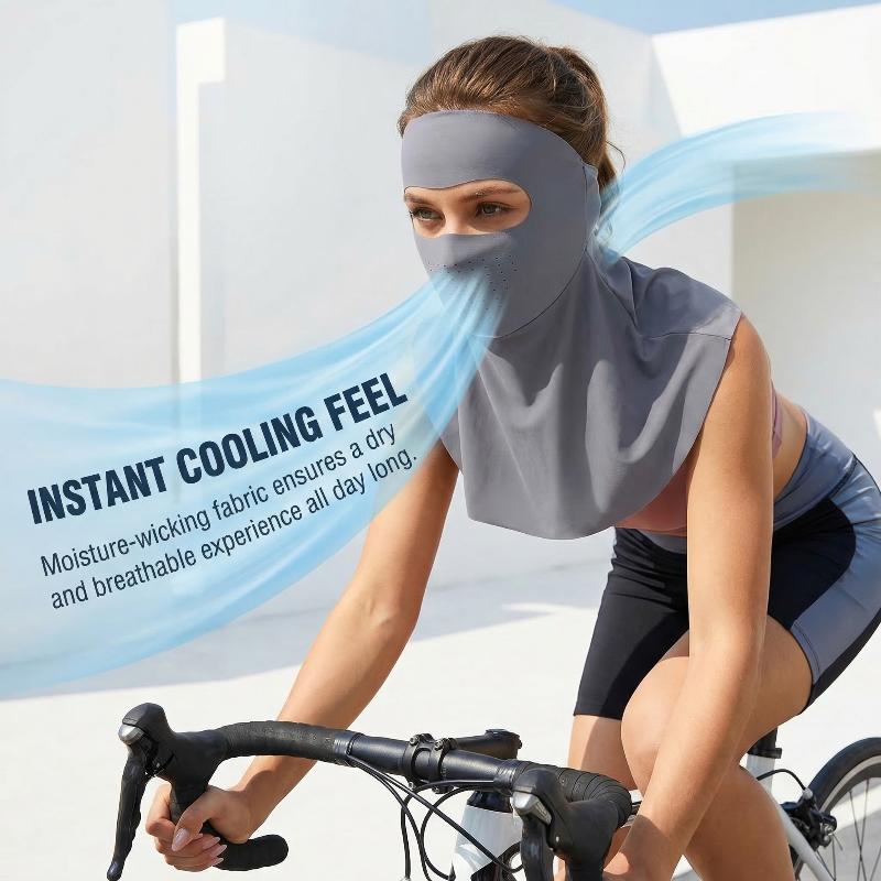 Sports Mask Breathable - Sommerliche Atmungsaktive Gesichtsmaske mit Vollabdeckung aus