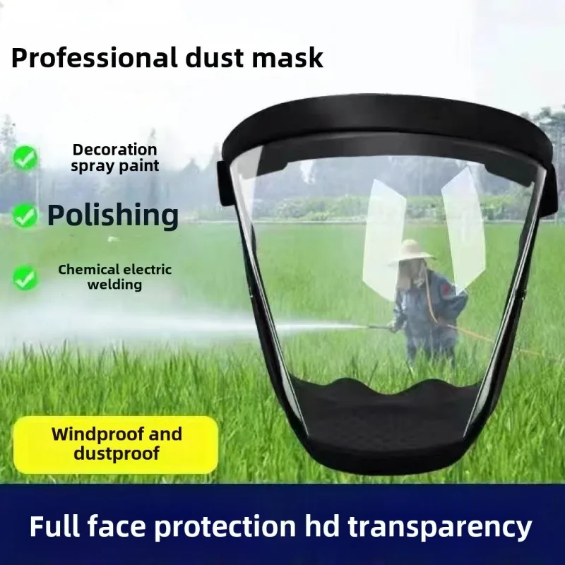 Anti Pollution Mask - Vollgesichtsschutzbrille HD Anti-Beschlag, Anti-Staub, Anti-Tropfen, Anti-Dampf,