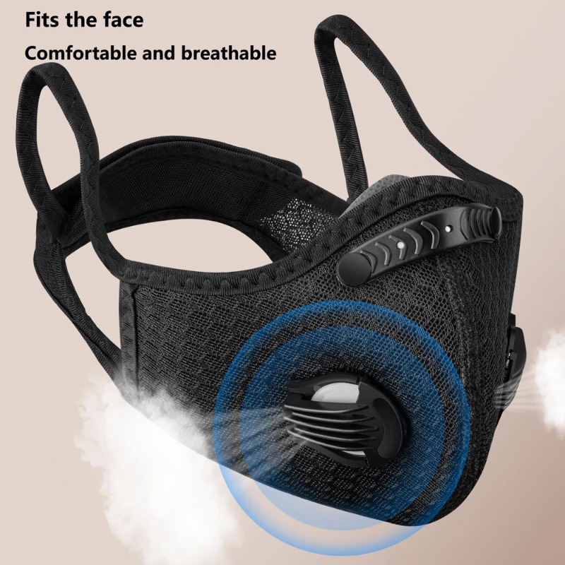 Fahrrad-Gesichtsmaske, sportli – Anti Pollution Mask Bewertung und Preis