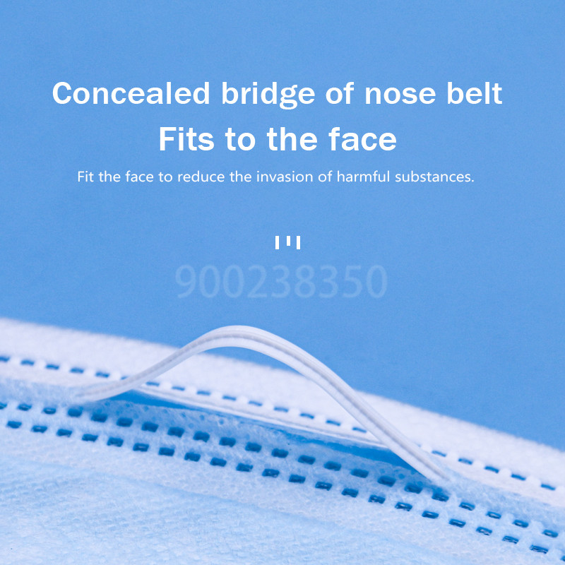 10-500 Stück Einweg-Gesichtsma – Disposable Mask Blue Bewertung und Preis